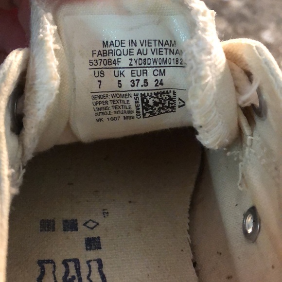 Converse Taylor All Star Shoreline Slip On size 7 - Picture 9 of 13